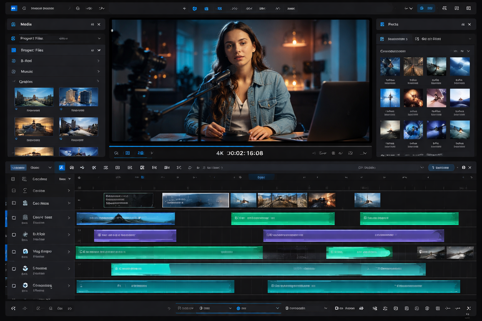 AI content production pipeline workflow showing automated video generation stages